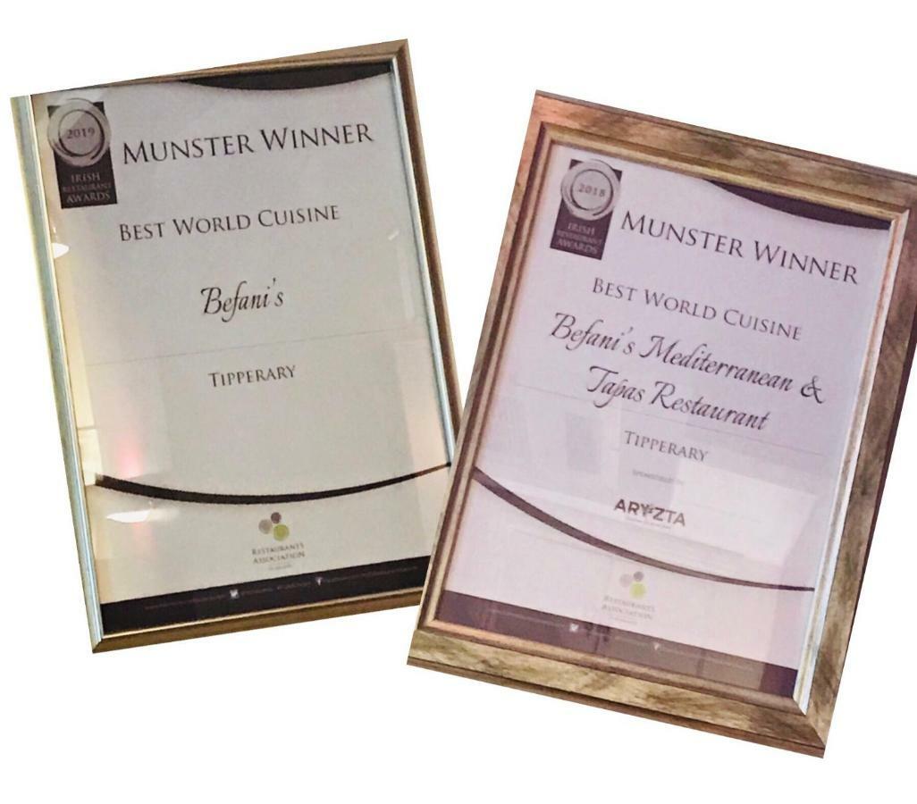 Befani's Mediterranean Restaurant & Townhouse Clonmel Bagian luar foto